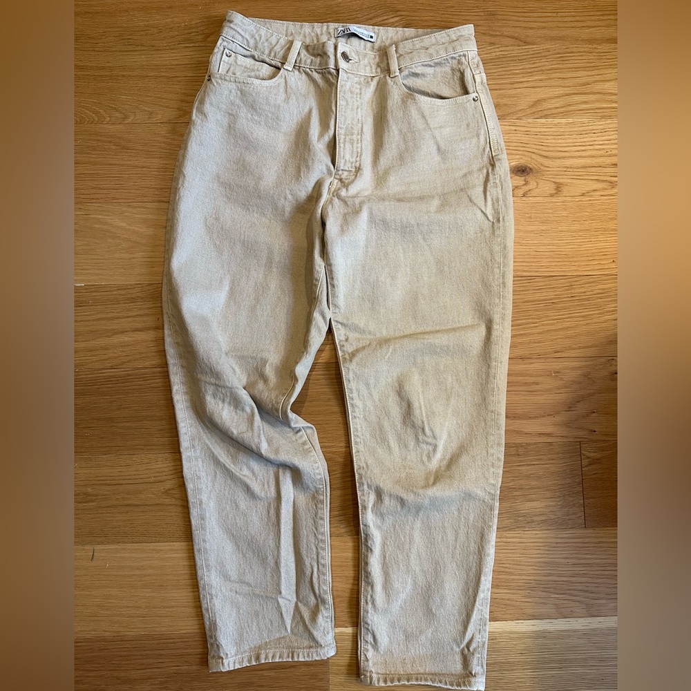 Zara mom jeans